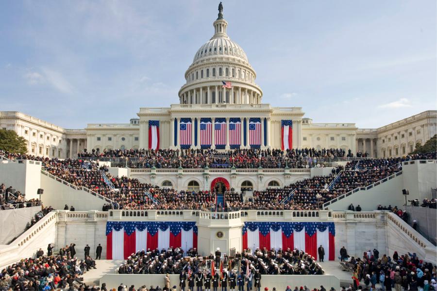 US Capitol at Inauguration